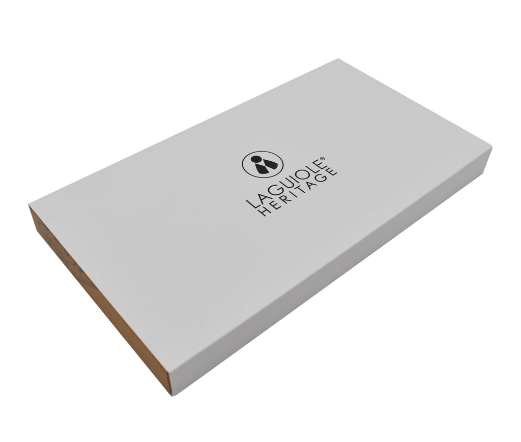Caja De 4 Cuchillos Para Carne - Madera De Olivo - Lg Heritage