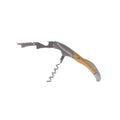 Sommelier Double Levier - Manche En Bois De Bambou