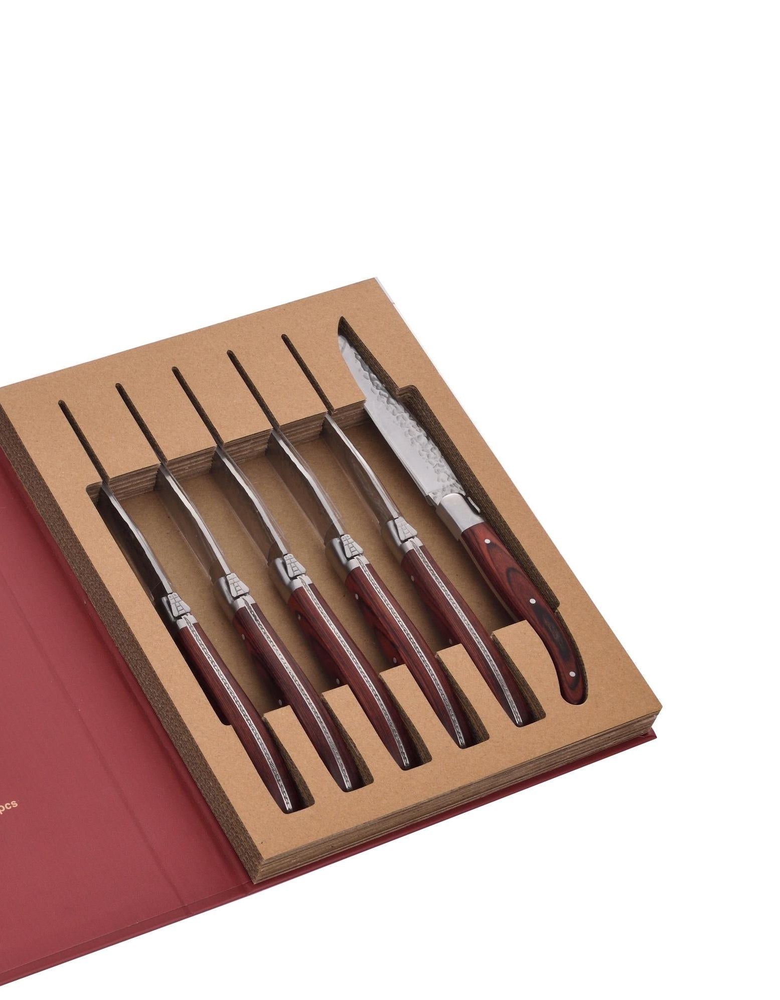 Coffret De 6 Couteaux À Steak Pakkawood - Lg Héritage