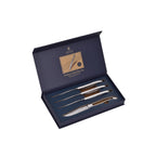 Coffret De 4 Couteaux De Table - Métal