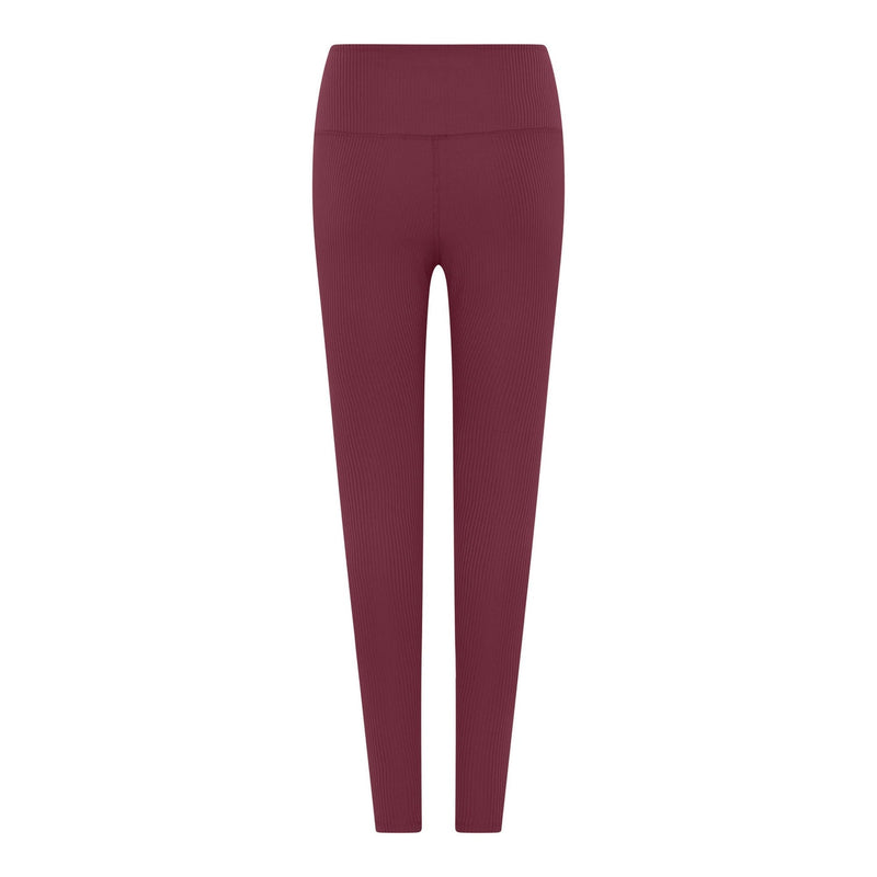 Legging - Rib High-Rise Legging - Goji