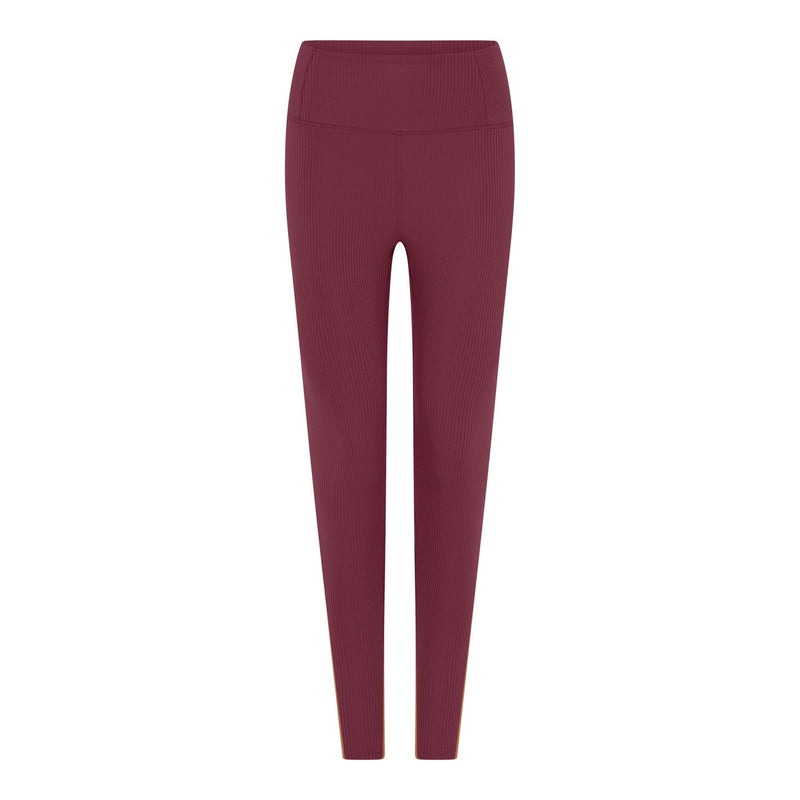 Legging - Rib High-Rise Legging - Goji