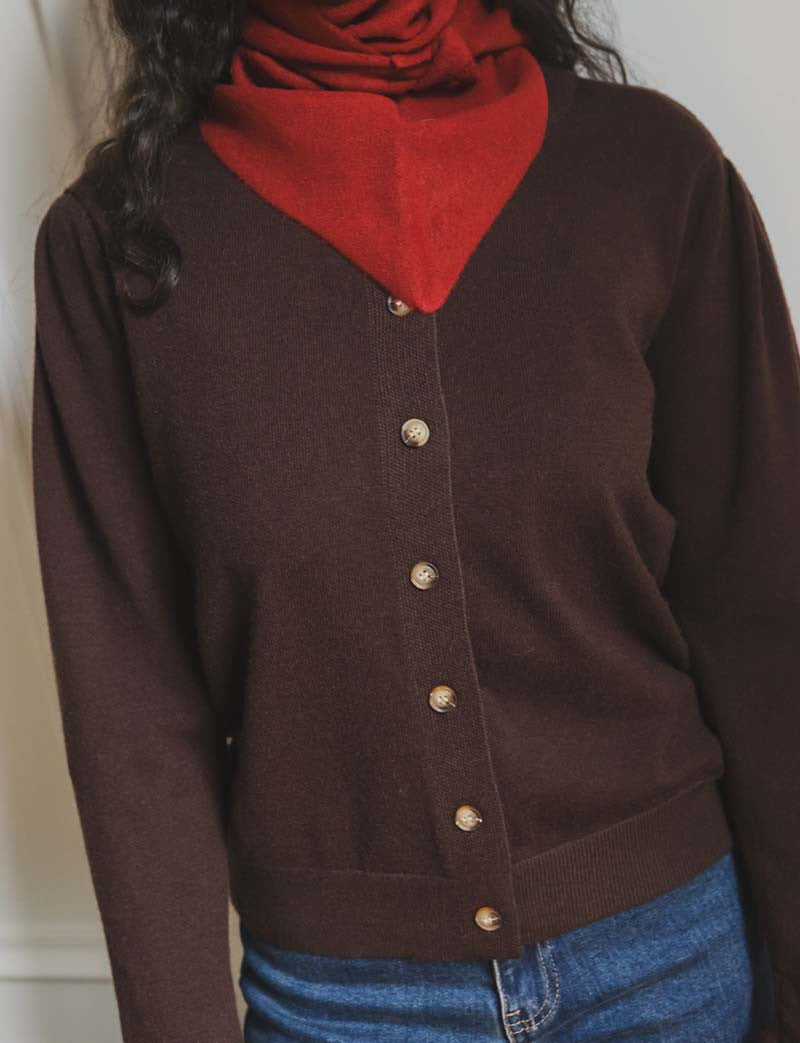 Brun Cardigan Vani