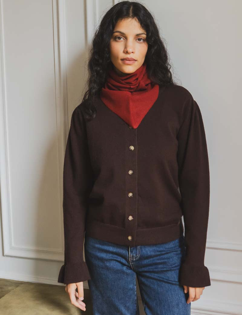 Brun Cardigan Vani
