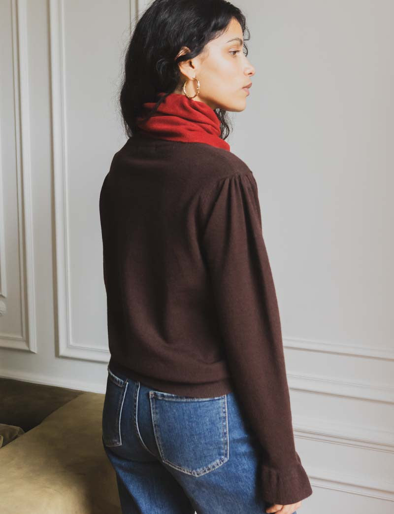 Brun Cardigan Vani