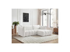 Azra - Fixed Corner Sofa - Bouclé Fabric - Right-Hand Corner