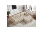 Azra - Fixed Corner Sofa - Bouclé Fabric - Right-Hand Corner