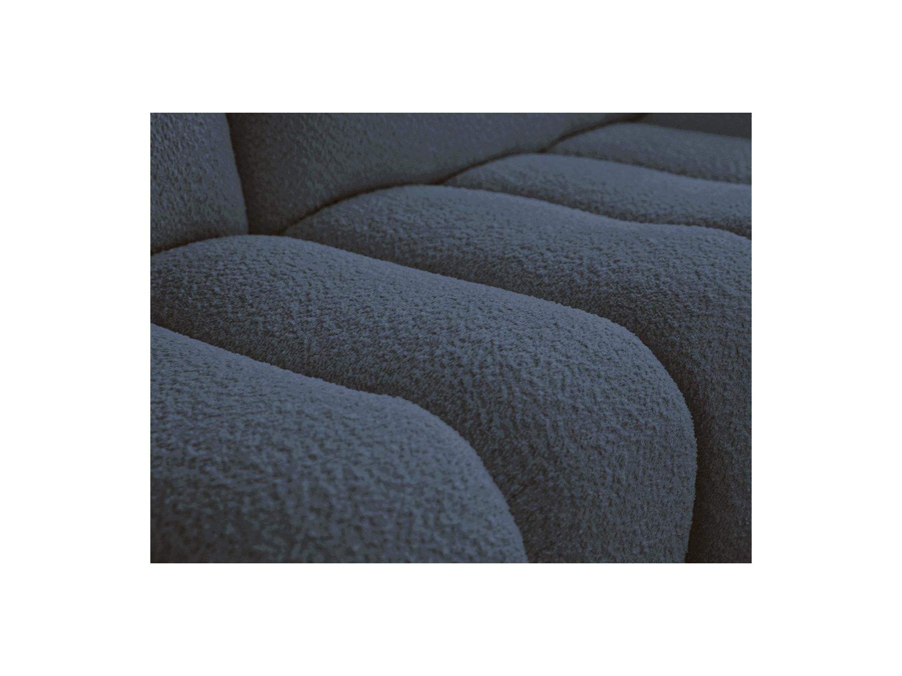 Azra - Fixed Corner Sofa - Bouclé Fabric - Right-Hand Corner