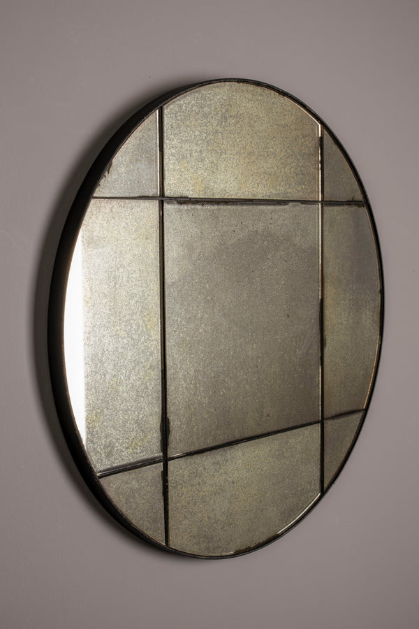 Mado S - Miroir - MDF - Gris/Noir