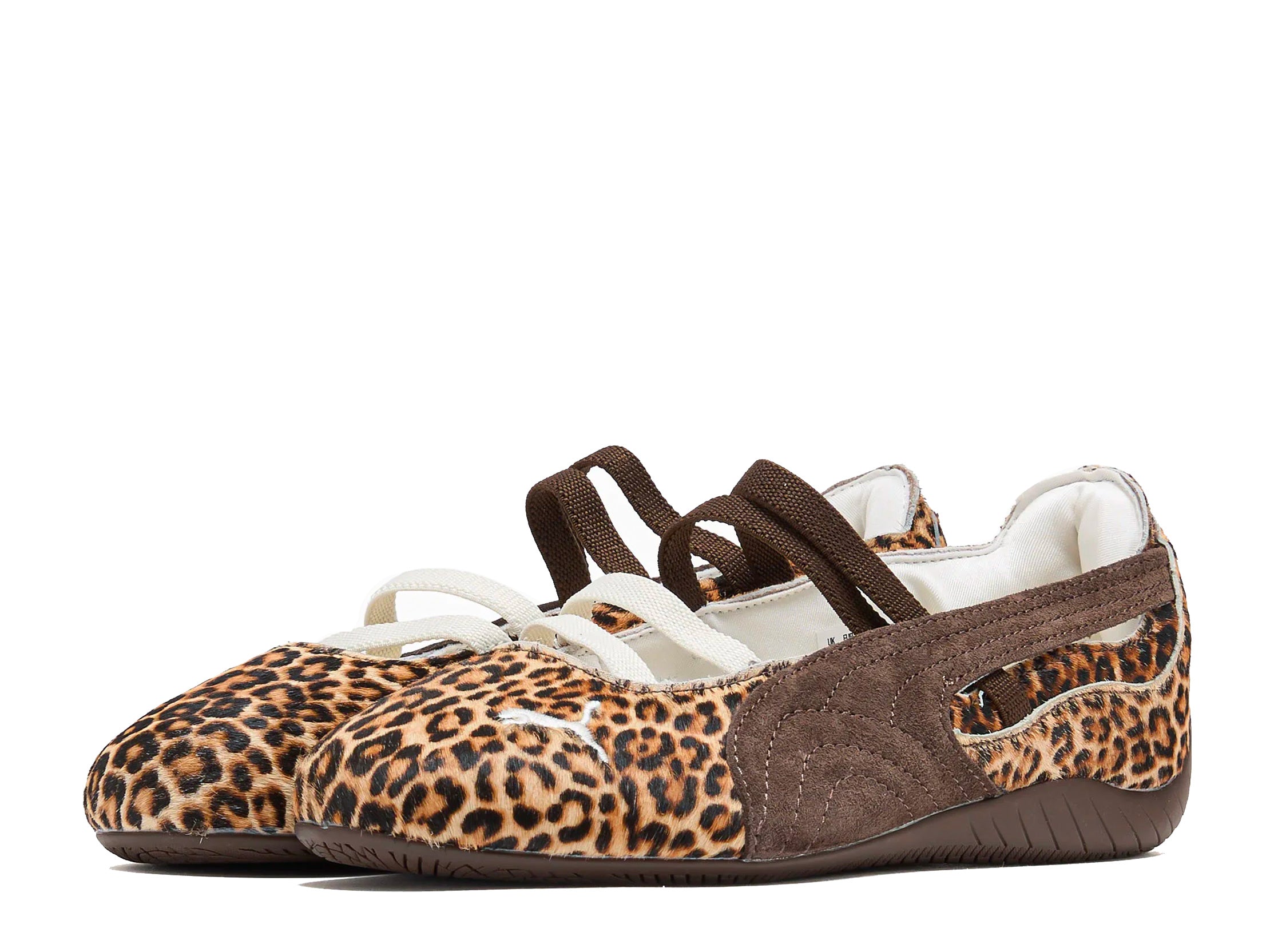 Puma Speedcat Ballet Wild Leopard Pony Hair (W) - Marron