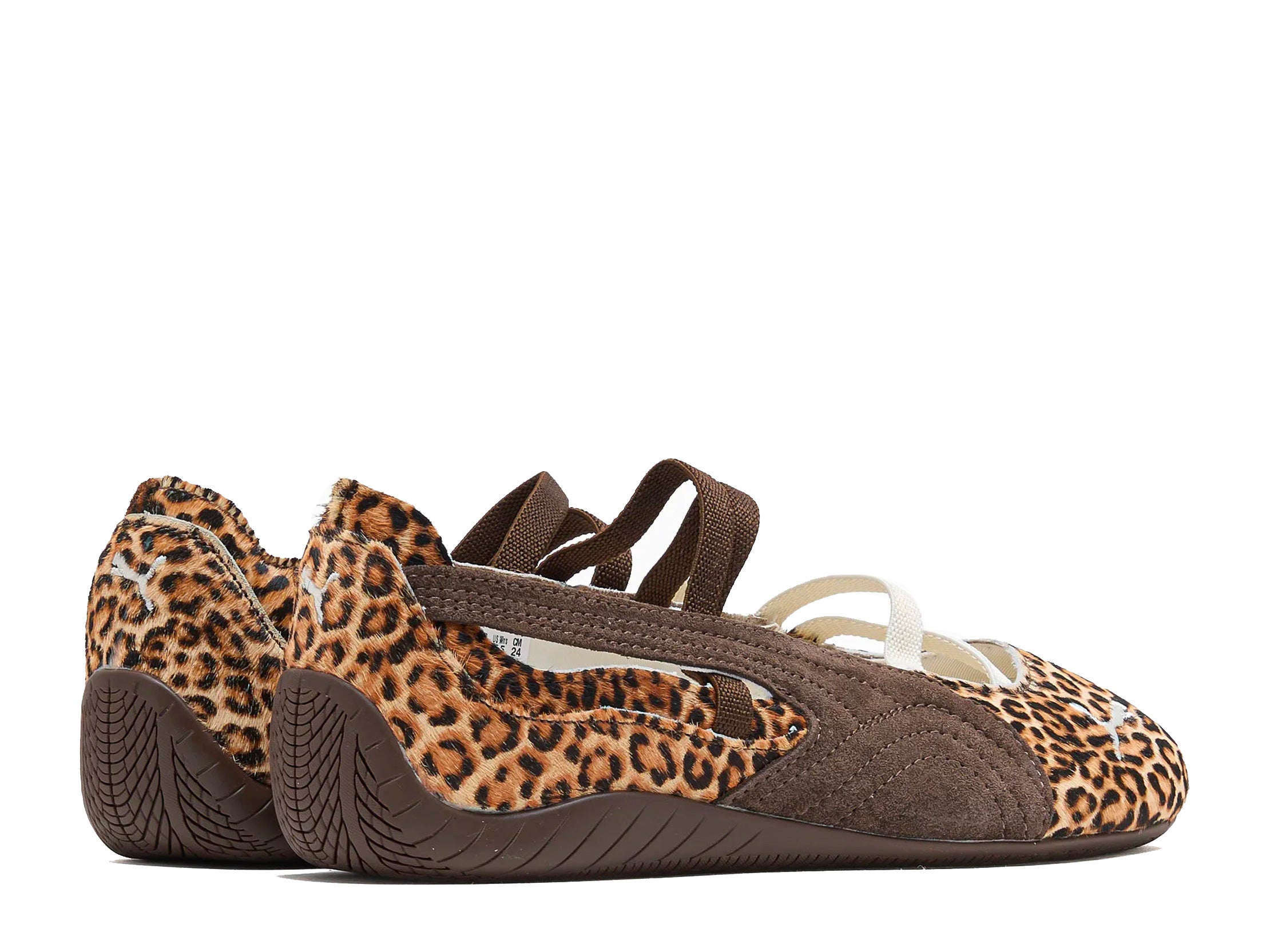 Puma Speedcat Ballet Wild Leopard Pony Hair (W) - Marron