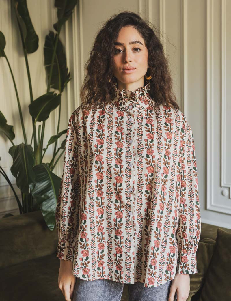 Chemise Fleurie Wilna