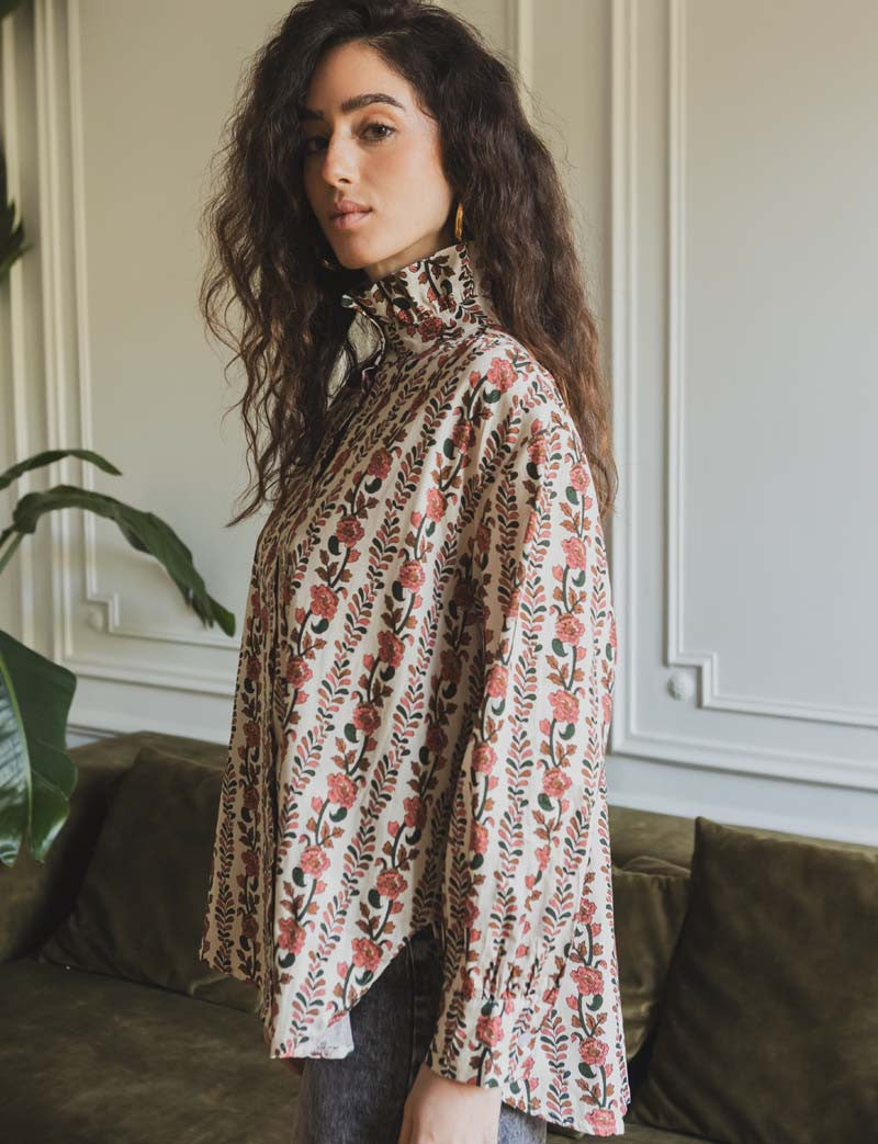 Chemise Fleurie Wilna