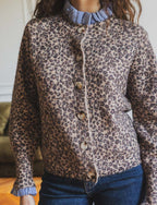 Cardigan Leopardato Floran