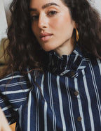 Chaqueta De Rayas Yadia