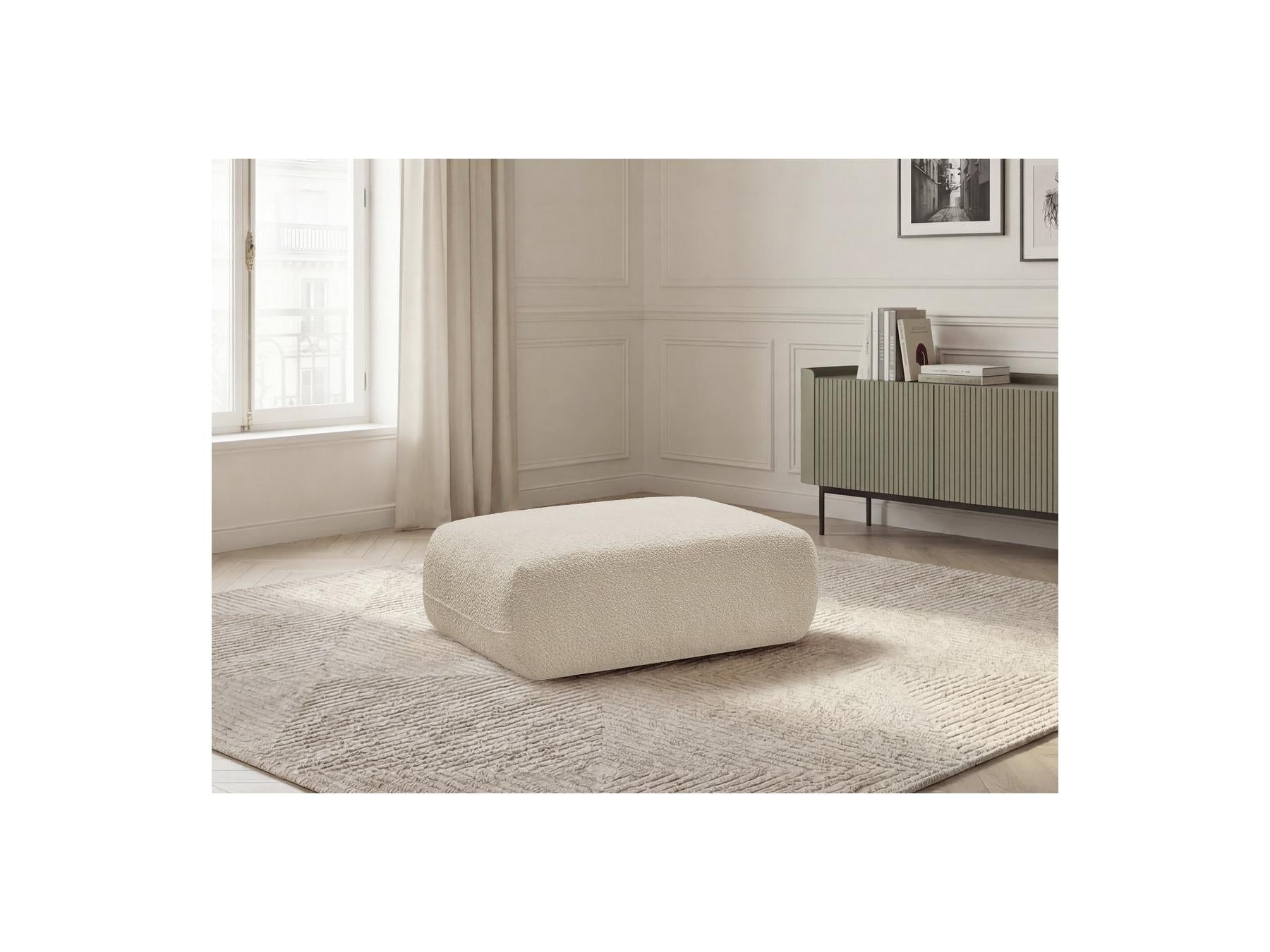 Anda - Pouffe - Chenille Fabric