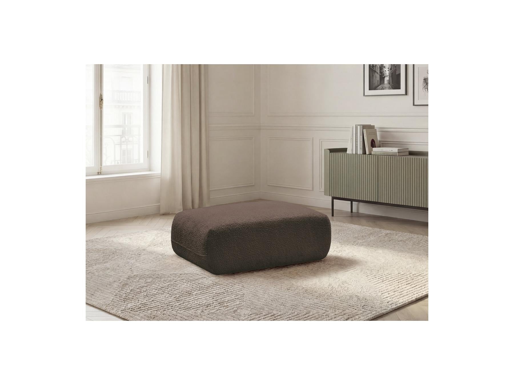 Anda - Pouffe - Chenille Fabric
