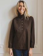 Camisa Chocolate Volta