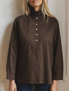 Camisa Chocolate Volta