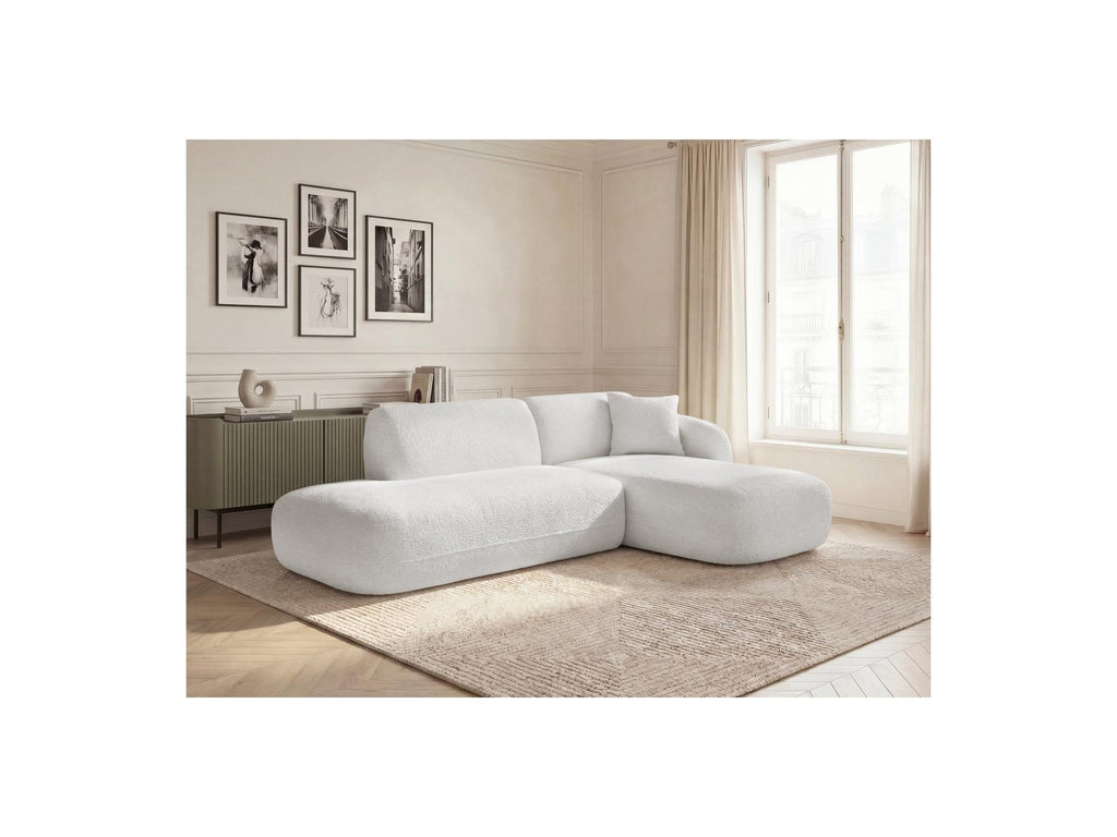 Anda - Sofá esquinero fijo modular - Con 1 chaise longue y 1 módulo terminal - Esquina derecha