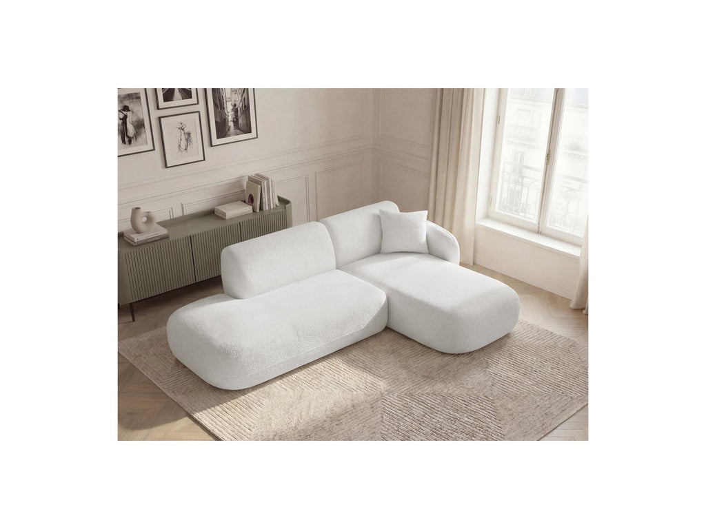 Anda - Sofá esquinero fijo modular - Con 1 chaise longue y 1 módulo terminal - Esquina derecha