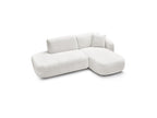 Anda - Sofá esquinero fijo modular - Con 1 chaise longue y 1 módulo terminal - Esquina derecha