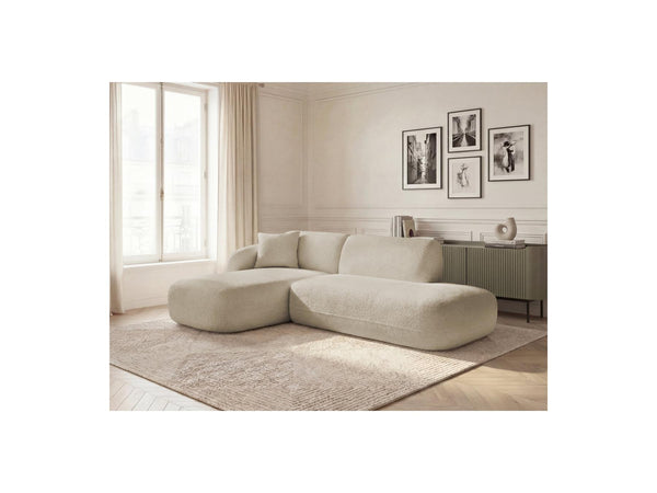 Anda - Sofá esquinero fijo modular - Con 1 chaise longue y 1 módulo terminal - Esquina izquierda