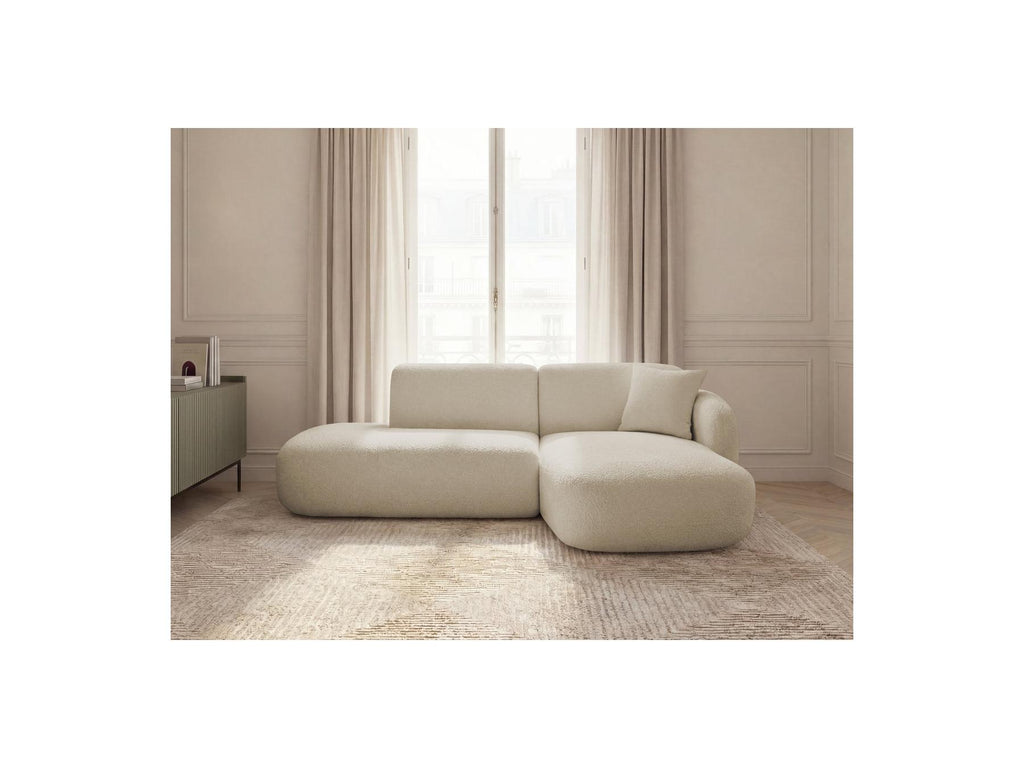 Anda - Sofá esquinero fijo modular - Con 1 chaise longue y 1 módulo terminal - Esquina derecha