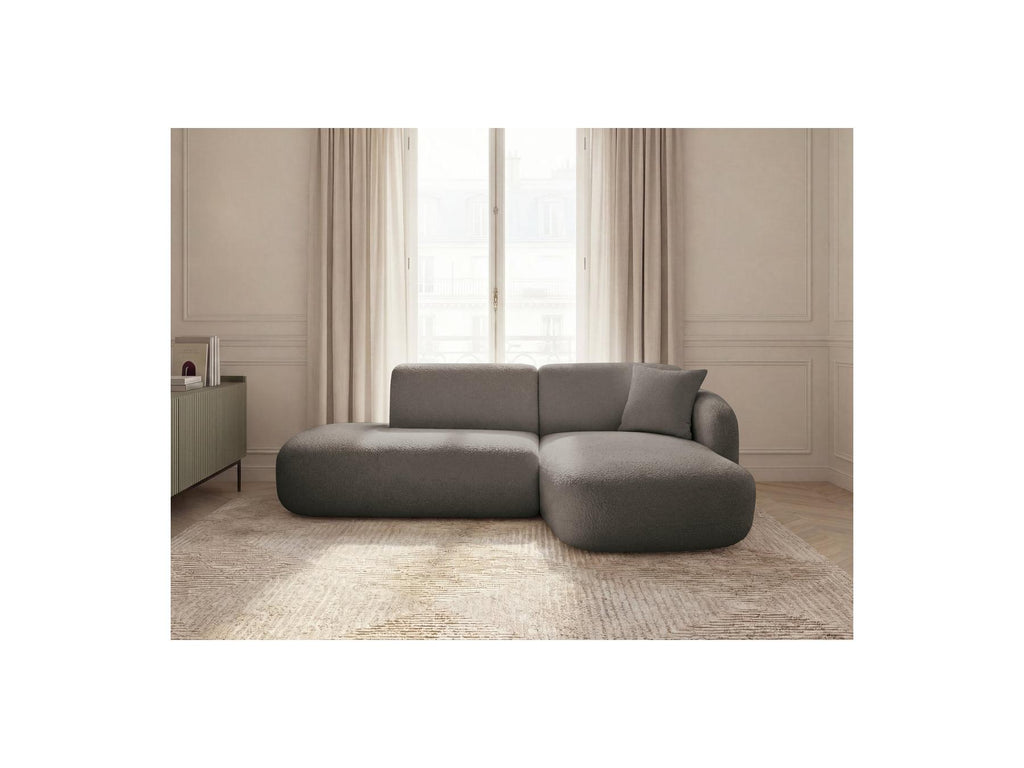 Anda - Sofá esquinero fijo modular - Con 1 chaise longue y 1 módulo terminal - Esquina derecha