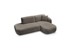 Anda - Sofá esquinero fijo modular - Con 1 chaise longue y 1 módulo terminal - Esquina derecha