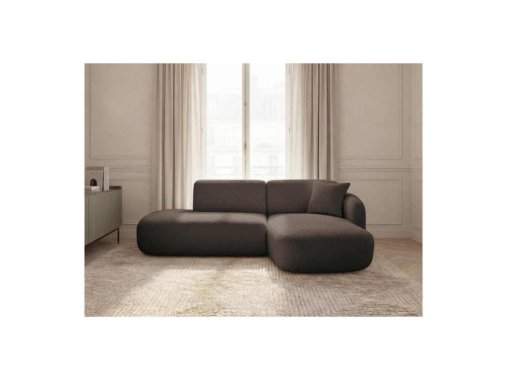 Anda - Sofá esquinero fijo modular - Con 1 chaise longue y 1 módulo terminal - Esquina derecha