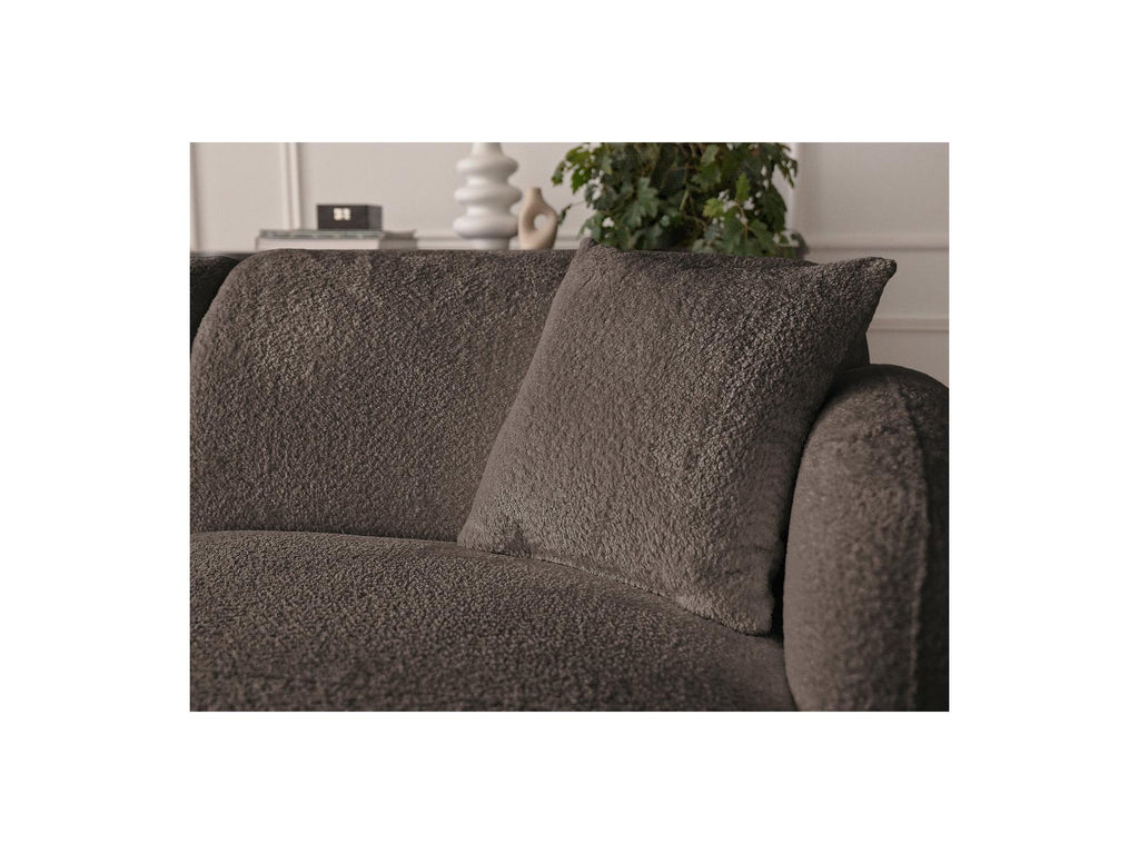 Anda - Sofá esquinero fijo modular - Con 1 chaise longue y 1 módulo terminal - Esquina derecha