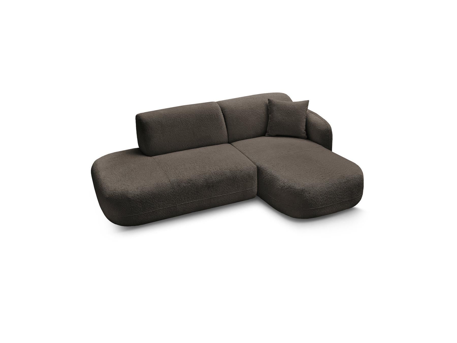 Anda - Sofá esquinero fijo modular - Con 1 chaise longue y 1 módulo terminal - Esquina derecha