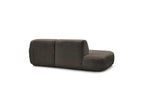 Anda - Sofá esquinero fijo modular - Con 1 chaise longue y 1 módulo terminal - Esquina derecha