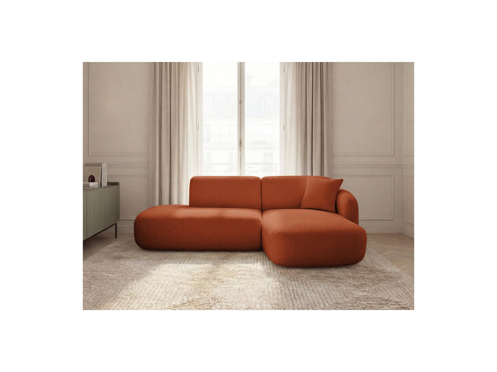 Anda - Sofá esquinero fijo modular - Con 1 chaise longue y 1 módulo terminal - Esquina derecha