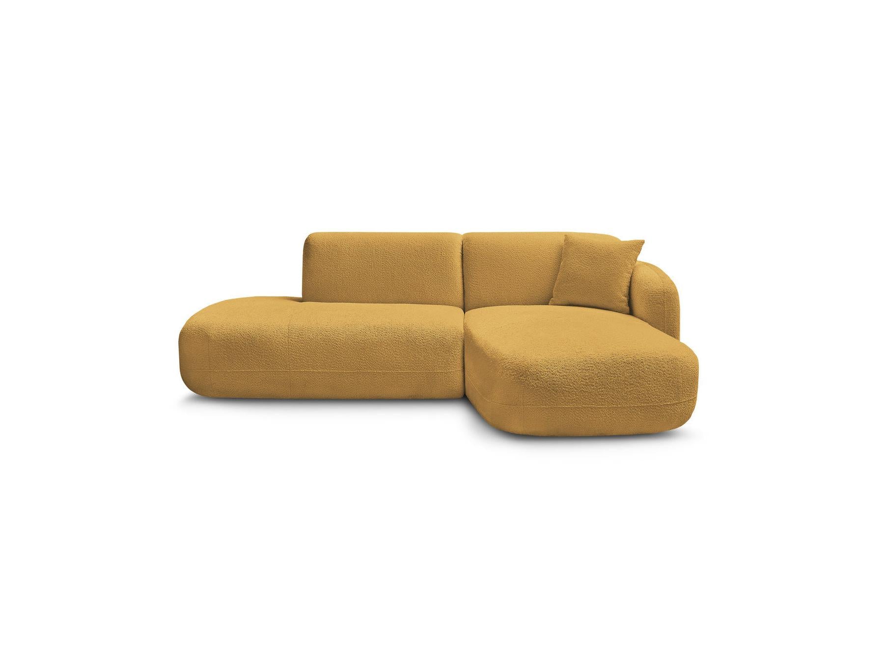 Anda - Sofá esquinero fijo modular - Con 1 chaise longue y 1 módulo terminal - Esquina derecha