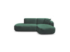 Anda - Sofá esquinero fijo modular - Con 1 chaise longue y 1 módulo terminal - Esquina derecha