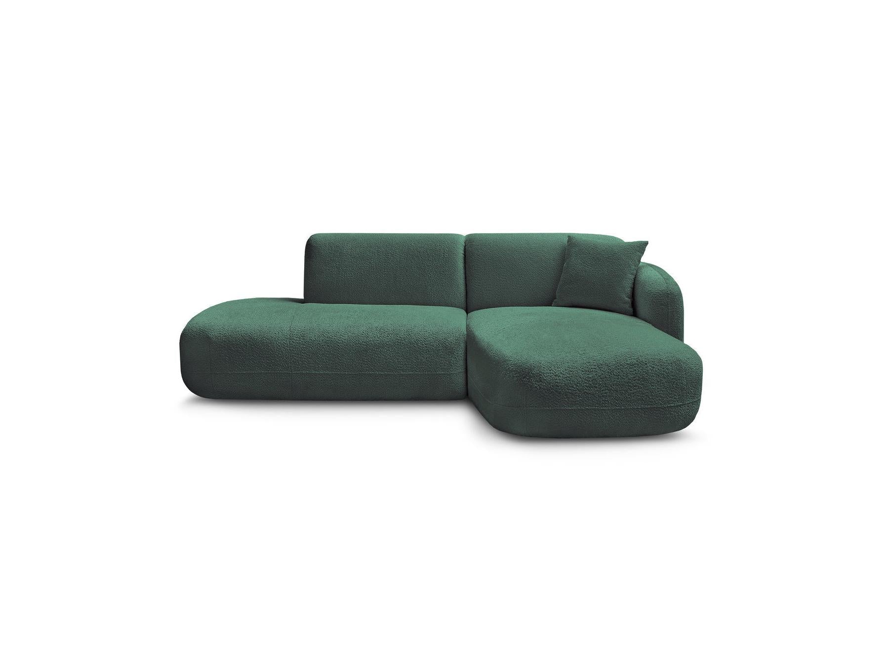 Anda - Sofá esquinero fijo modular - Con 1 chaise longue y 1 módulo terminal - Esquina derecha