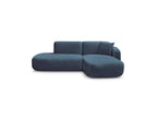 Anda - Sofá esquinero fijo modular - Con 1 chaise longue y 1 módulo terminal - Esquina derecha