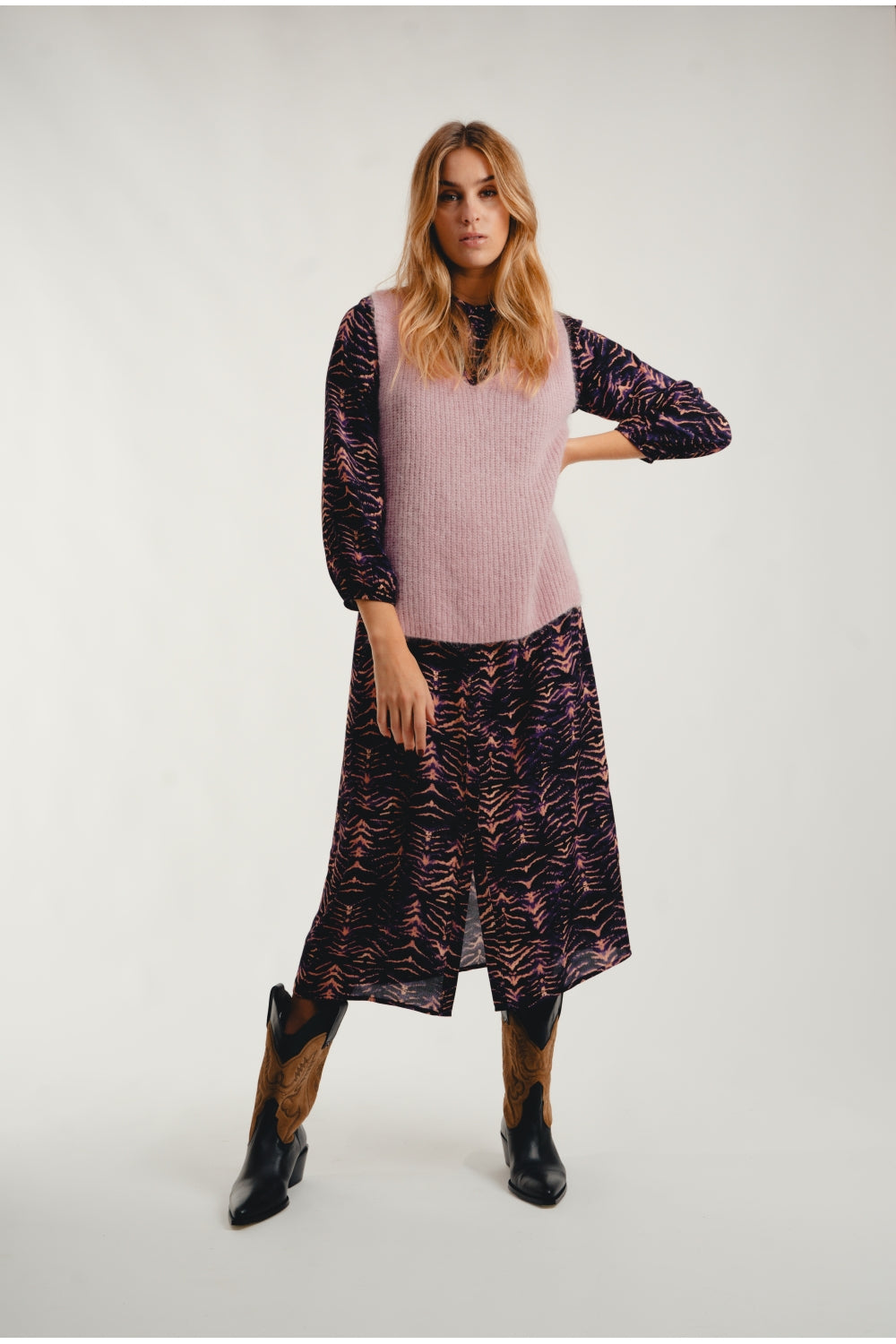 The Romy Sm Pink Knit