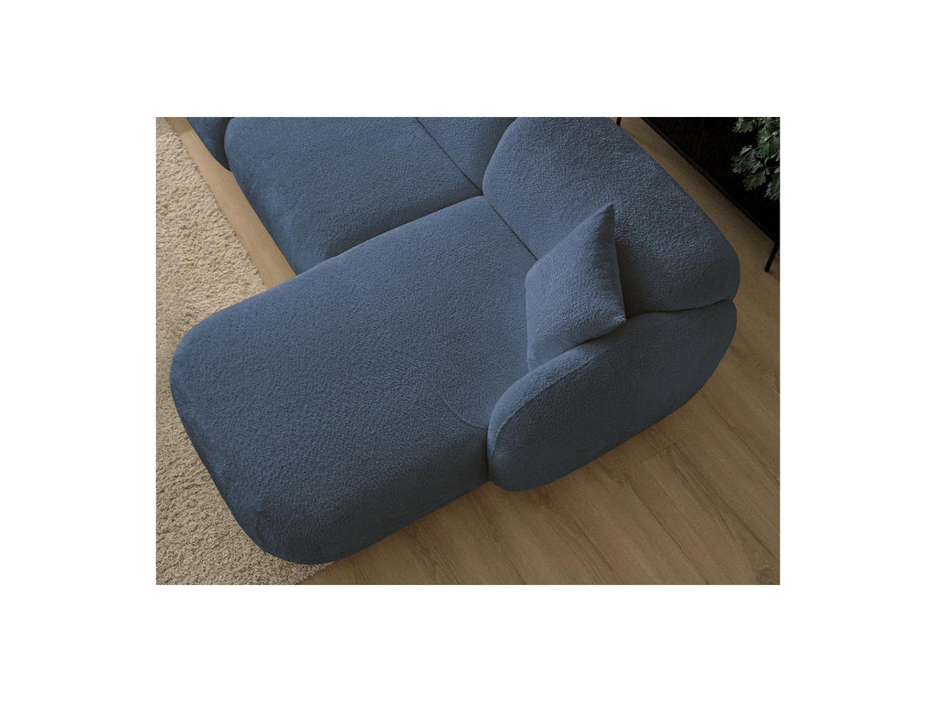 Anda - Sofá esquinero fijo modular - Con 1 chaise longue y 1 módulo terminal - Esquina derecha