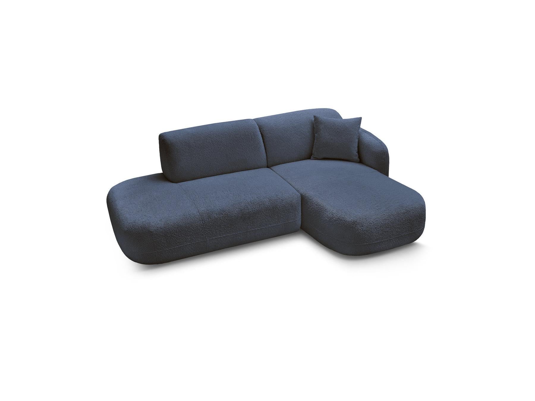 Anda - Sofá esquinero fijo modular - Con 1 chaise longue y 1 módulo terminal - Esquina derecha