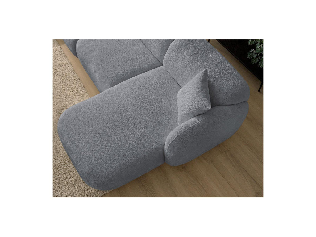 Anda - Sofá esquinero fijo modular - Con 1 chaise longue y 1 módulo terminal - Esquina derecha