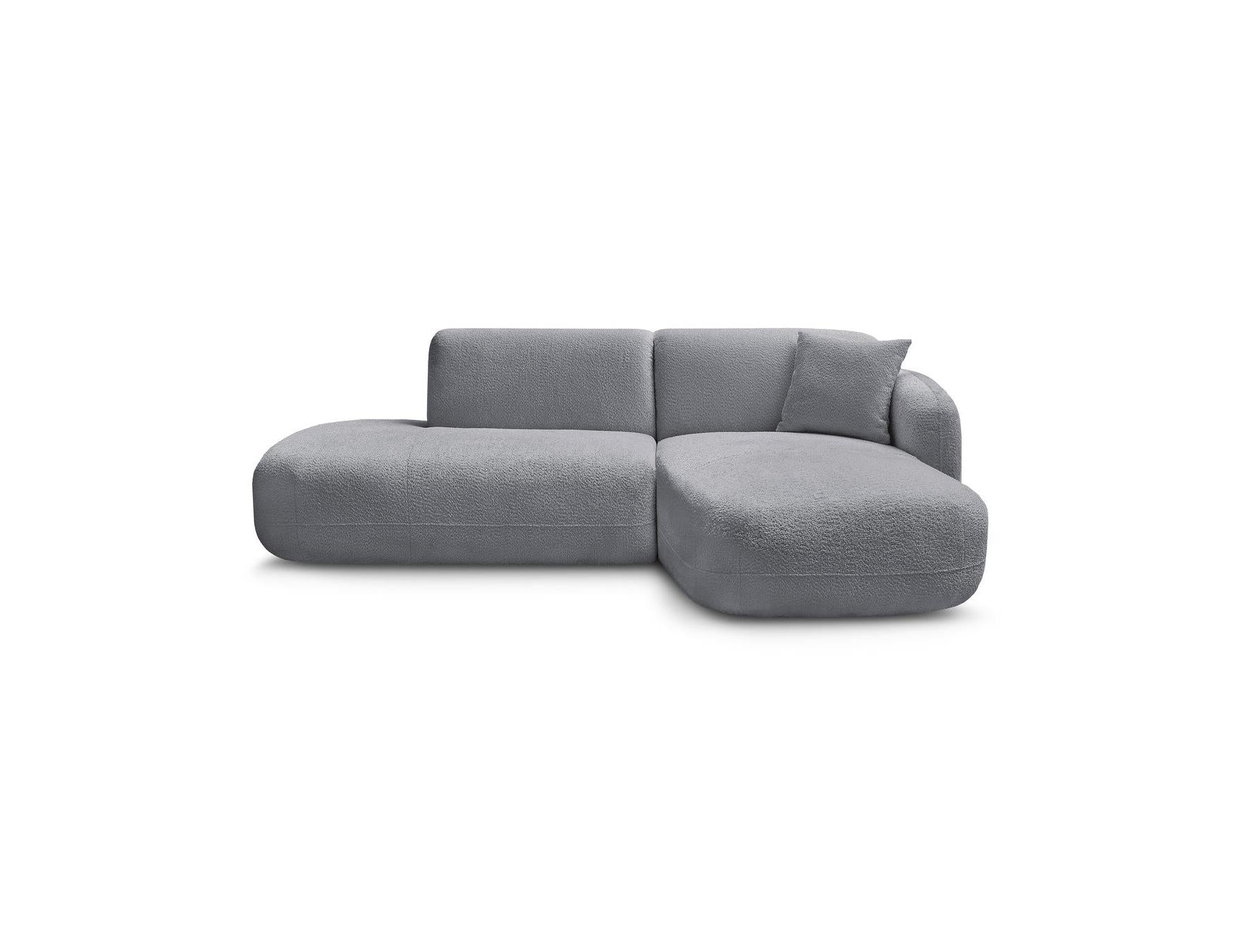 Anda - Sofá esquinero fijo modular - Con 1 chaise longue y 1 módulo terminal - Esquina derecha