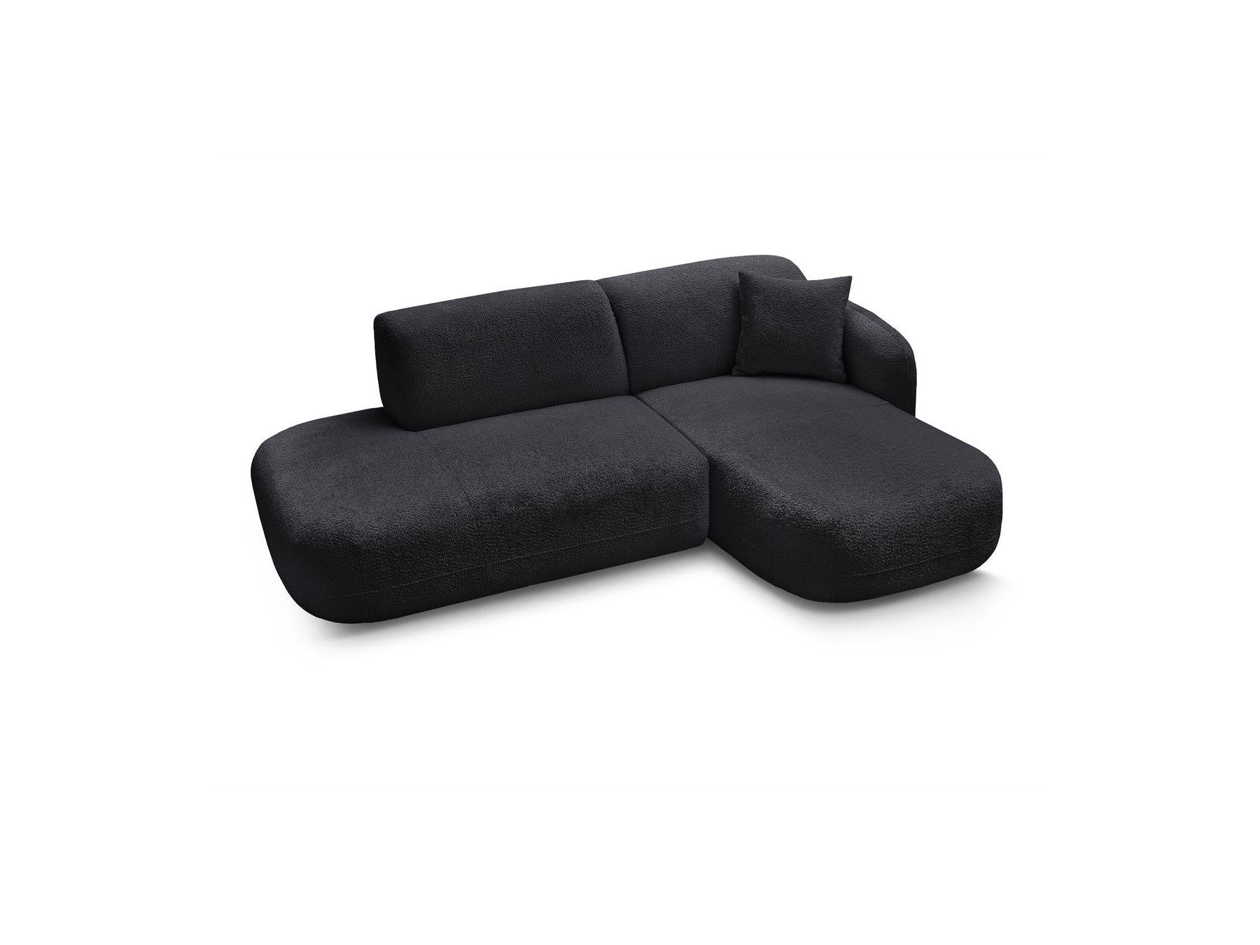 Anda - Sofá esquinero fijo modular - Con 1 chaise longue y 1 módulo terminal - Esquina derecha