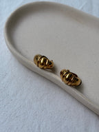 Pendientes Agatha Vintage - Aros Dorados