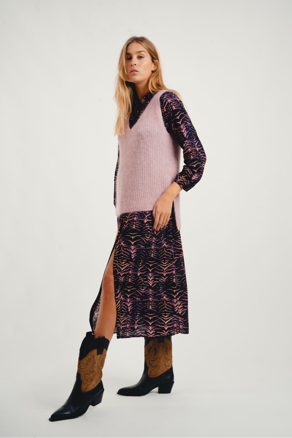 The Romy Sm Pink Knit