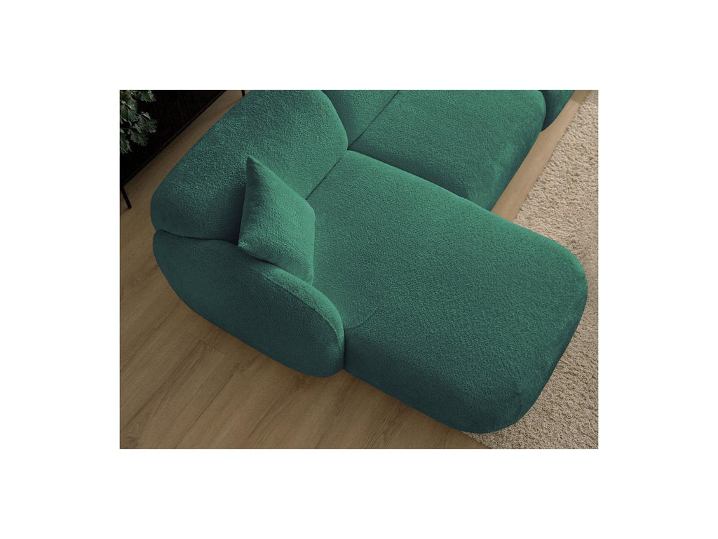 Anda - Modular Fixed Corner Sofa - Chenille Fabric - Left Corner