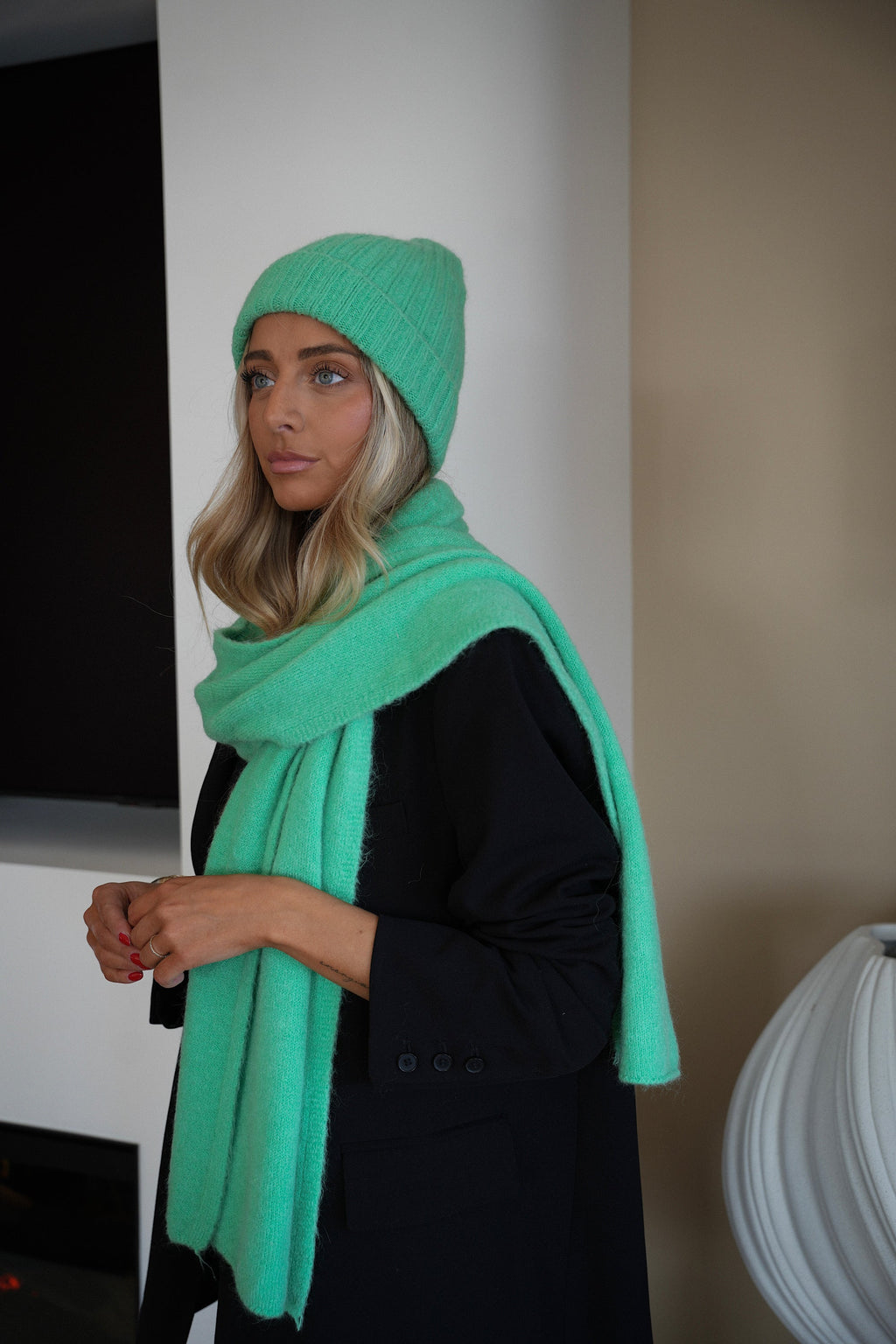 Jess Soft Scarf - Green