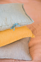 Fil À Fil - Petite Housse De Coussin - Lin